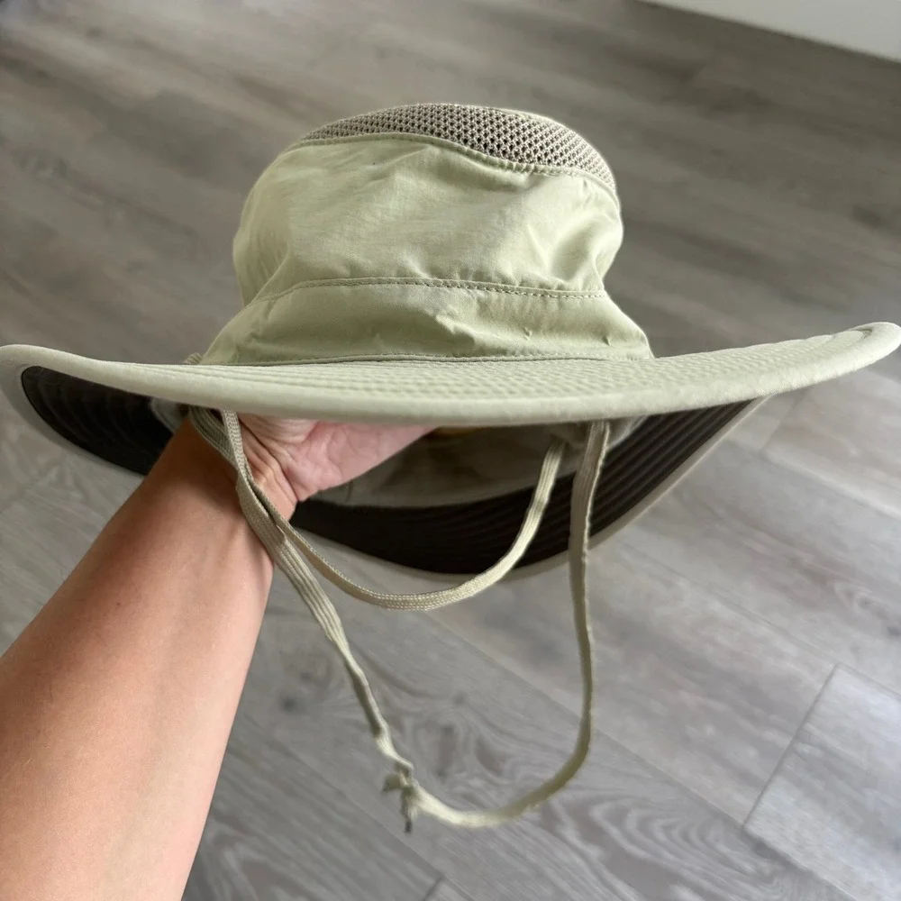 Godfreys Handmade Australian Sun Hat Sage Green Mesh Wide Brim Boonie Hiking Hat